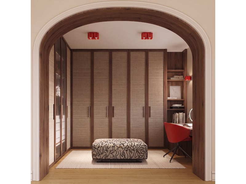  Plafonnier ovio 2 rouge gu10 aluminium moderne 12x24.5x12cm SL.3380 - Conforama B