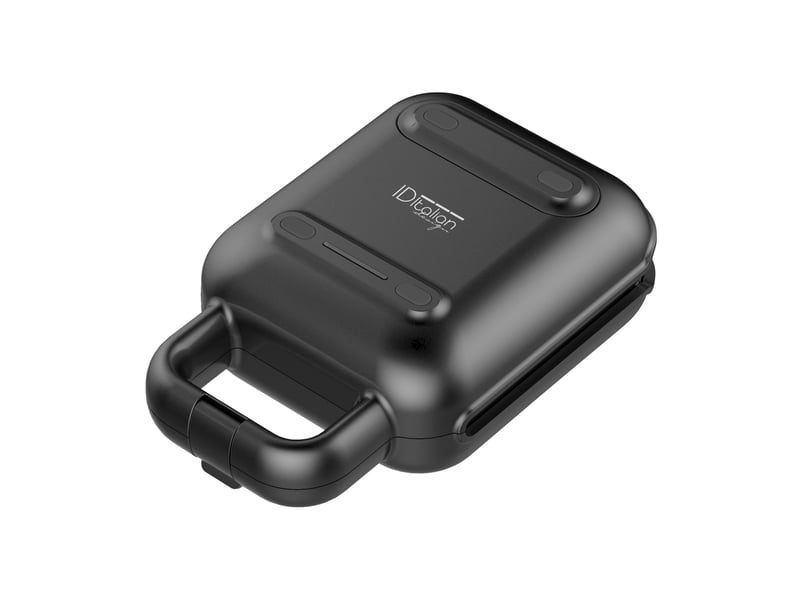  Appareil à croque-monsieur 600 W – Plaques antiadhésives, poignées froides au toucher et rangement vertical  - Conforama D