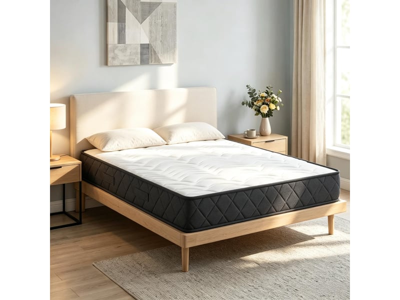 Matelas 2 personnes 160 x 200 cm, mousse à mémoire de forme, 1 matelas - Conforama D
