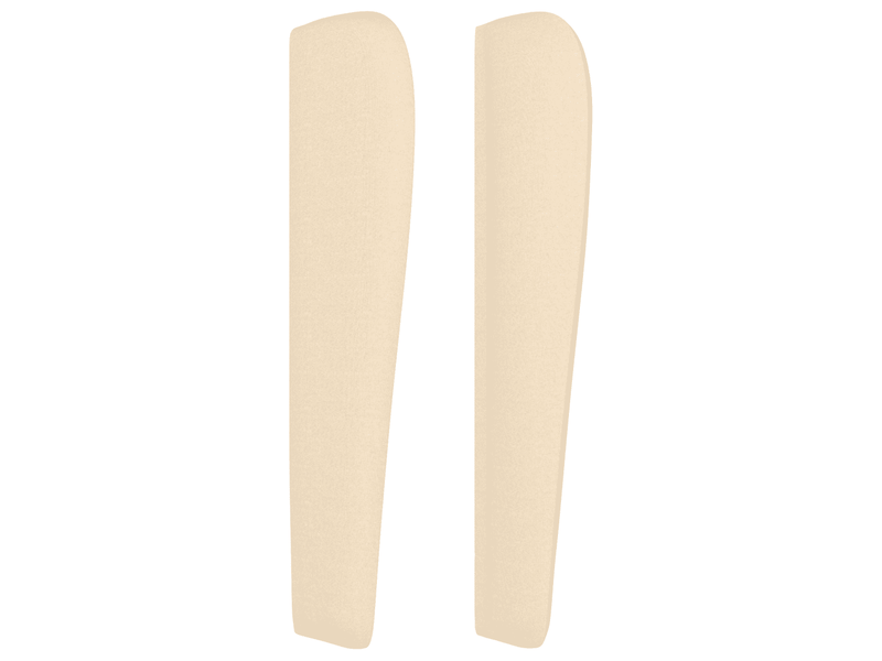  Literie sommier à lattes matelas tissu crème confortable adulte couchage 140x190 cm chambre  - Conforama D