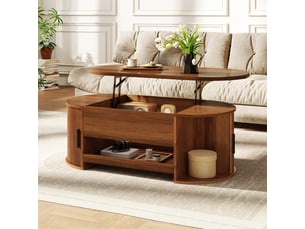 Table basse  coloris bois foncé <strong></strong> <strong></strong>