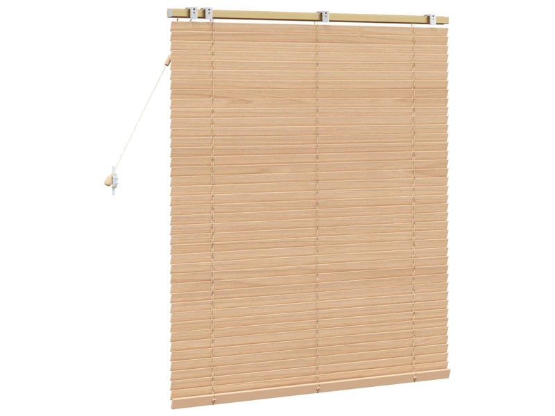 Store vénitien, store de fenêtre aspect chêne 115 x 130 cm 35 mm cf47613 - Conforama D