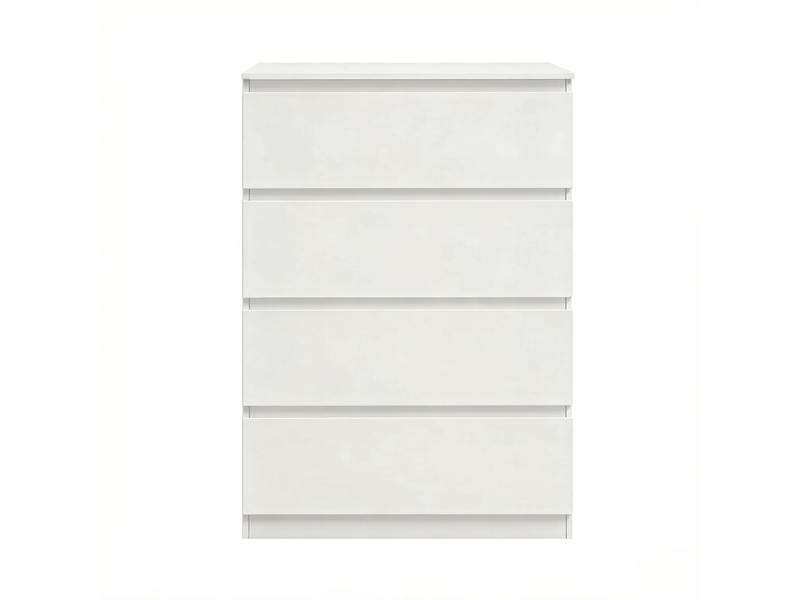  Commode 4 tiroirs meuble de rangement blanc 60 x 40 x 90 cm T5828P515037 - Conforama A
