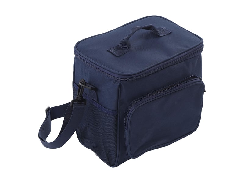 Sac à lunch portable isolé épais de grande capacité avec bandoulière en tissu oxford pour pique-nique et camp - réf. Szpb827670jjzj - Conforama C