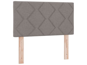 Tete de lit A poser largeur 80 cm   taupe