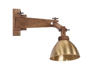 Lampe murale, applique murale 25 w laiton antique e27