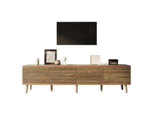 Meuble tv coloris naturel 180 cm <strong></strong>  <strong></strong>