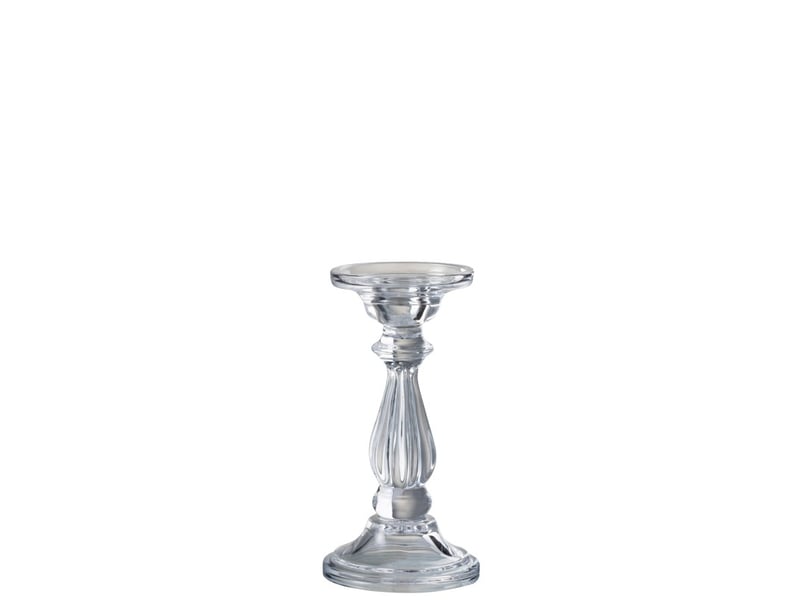  Chandelier en verre transparent 10x10x20cm  - Conforama B