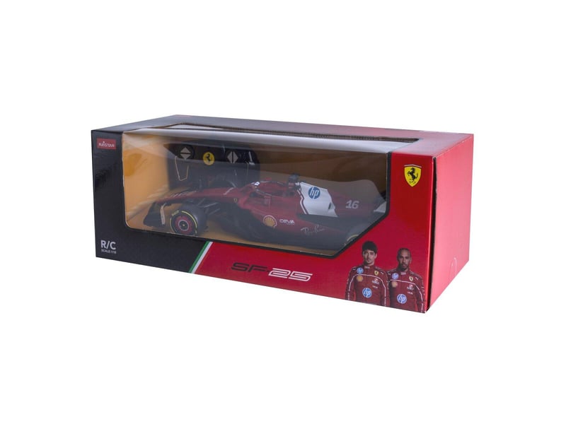  Voiture télécommandée ferrari sf-25 1:18 rouge 2,4ghz 402260 - Conforama C