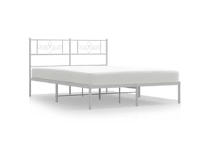 Lit 2 places 135x190 cm coloris blanc