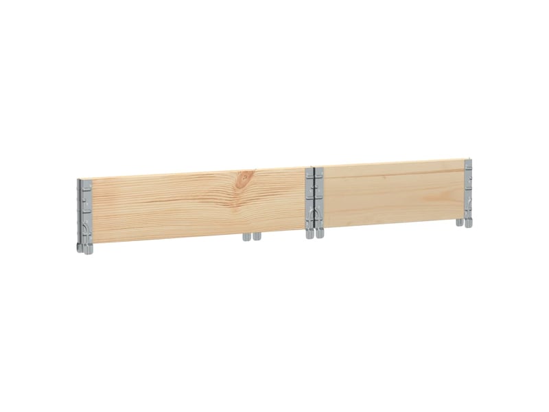  Jardinière - bac à fleurs 80x60 cm bois de pin massif  - Conforama D