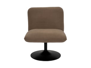 Fauteuil - home deco factory - jules - chic - pivotant - marron