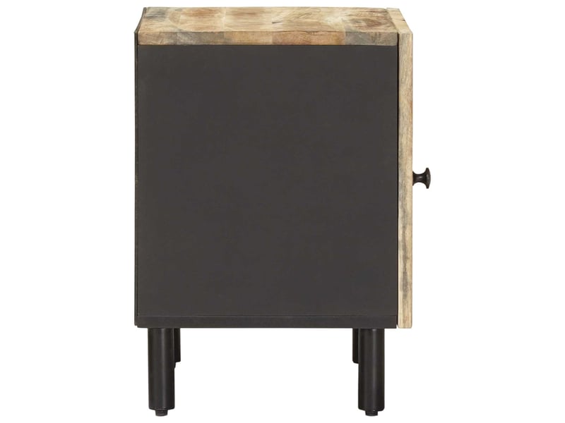 Table de chevet - cabinet de chevet - table de nuit 2 pc naturel 40 x 33 x 46 cm - Conforama D