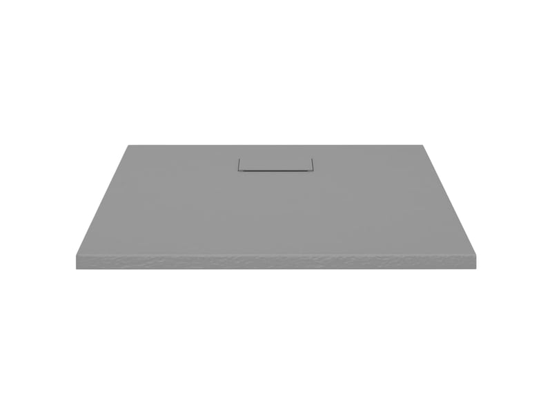  Receveur de douche salle de bain smc 90 x 90 cm gris 02_0001975  - Conforama B