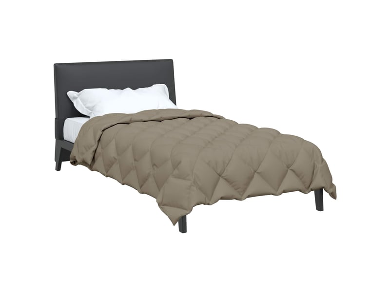  Duvet d'hiver - couette 135 x 220 cm 450 gsm microfibre (100% polyester)  - Conforama C