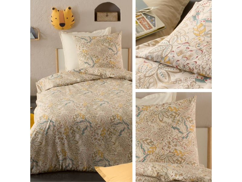  Housse de couette coton sacha 140x200 cm  - Conforama B