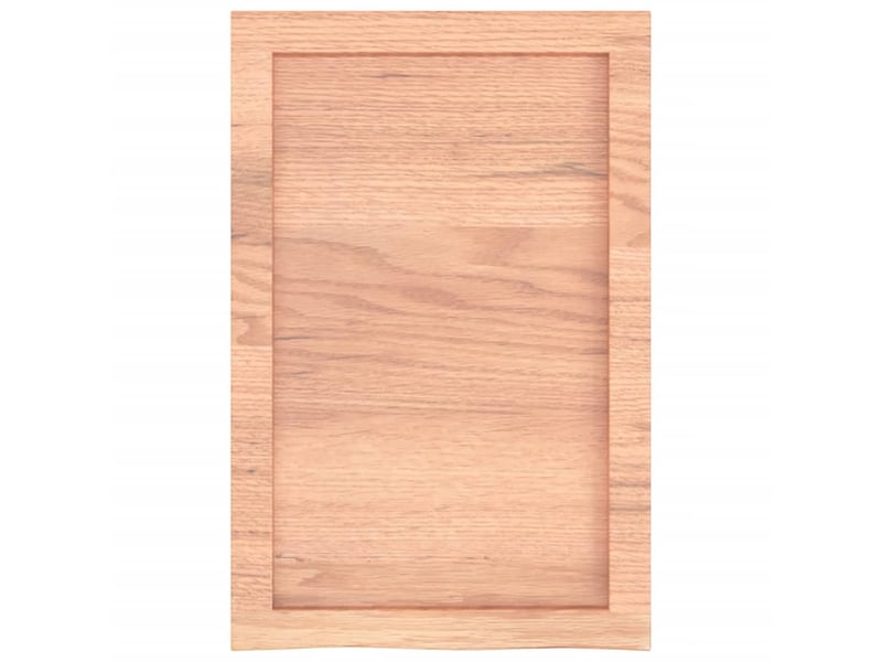  Comptoir de salle de bain, plan de travail marron 40x60x(2-4) cm bois traité cf65801  - Conforama D