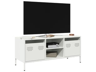 Meuble tv coloris blanc 101.5 cm <strong></strong>  <strong></strong>