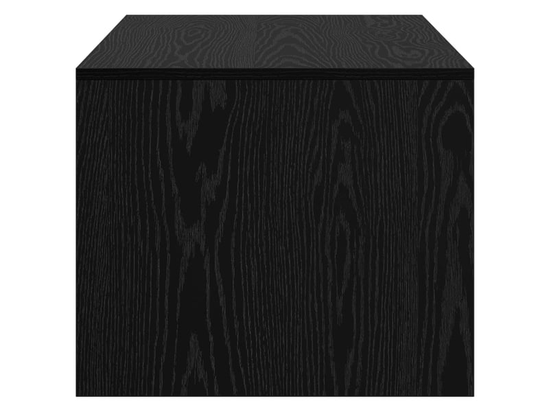 Table basse - table de salon - table à thé chêne noir 102 x 50 x 45 cm bois d'ingénierie - Conforama D
