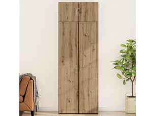 Buffet - armoire de rangement 2 pc chêne artisanal 80 x 42,5 x 225 cm