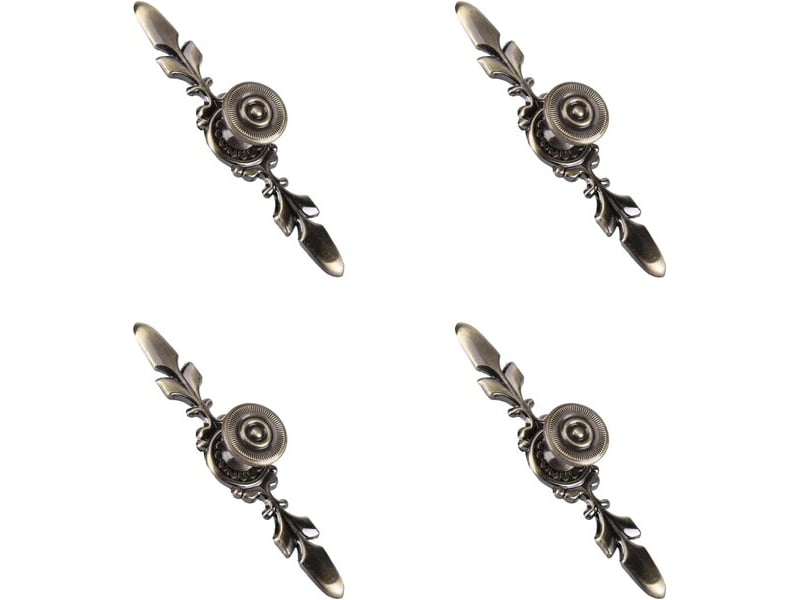 Poignée décorative en alliage de zinc en forme de fleur, poignée de style européen pour tiroirs et meubles de cuisine avec vis - Conforama B