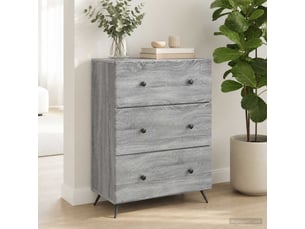 Armoire de rangement bureau, armoire à tiroirs 66 x 34,5 x 90 cm bois d'ingénierie shl4384