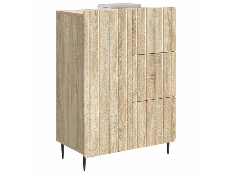 Buffet - bahut - meuble de rangement chêne sonoma 66 x 34,5 x 91,5 cm bois d'ingénierie - Conforama C