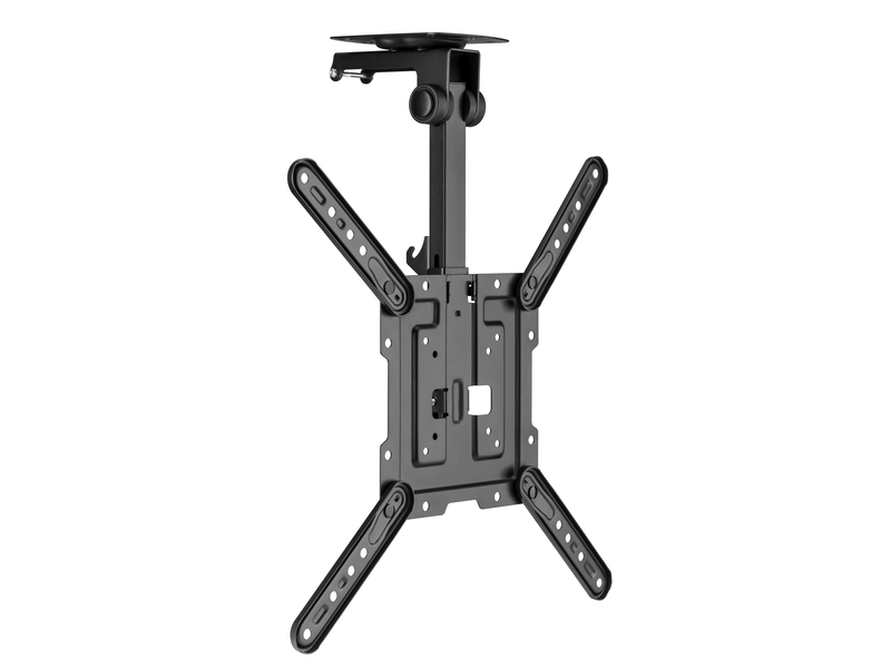  Support tv plafond repliable écran 23''- 55'' - hauteur 52-61,4 cm  - Conforama A