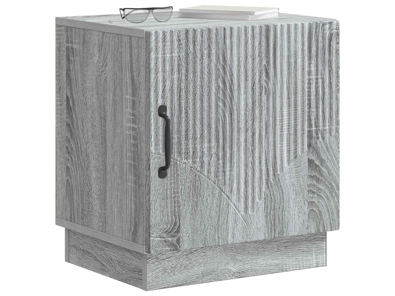  Table de chevet - cabinet de chevet - table de nuit sonoma gris 43 x 34,5 x 47 cm bois d'ingénierie  - Conforama B