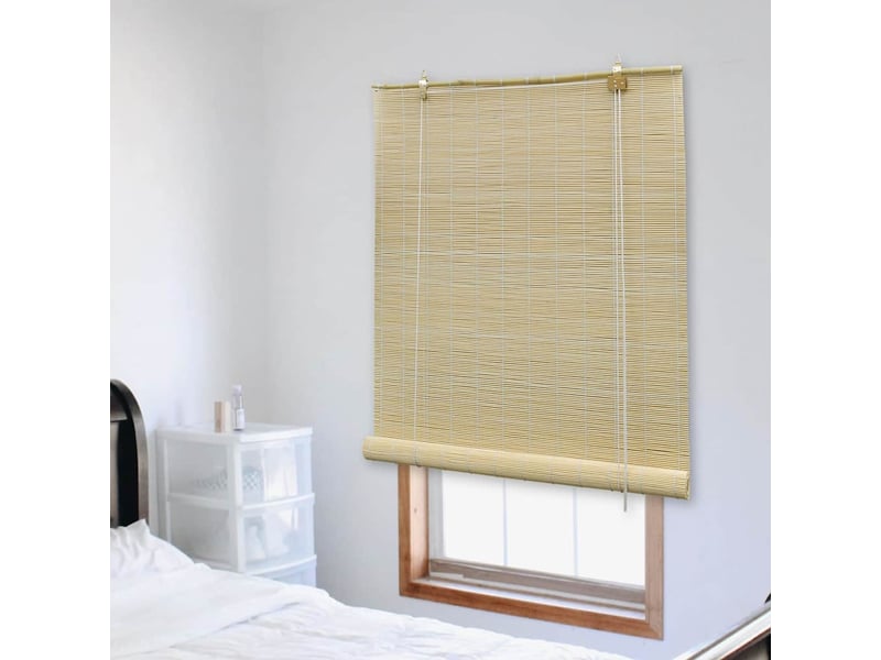  Store enrouleur, store roulant en bambou 100 x 220 cm naturel cf47437  - Conforama B