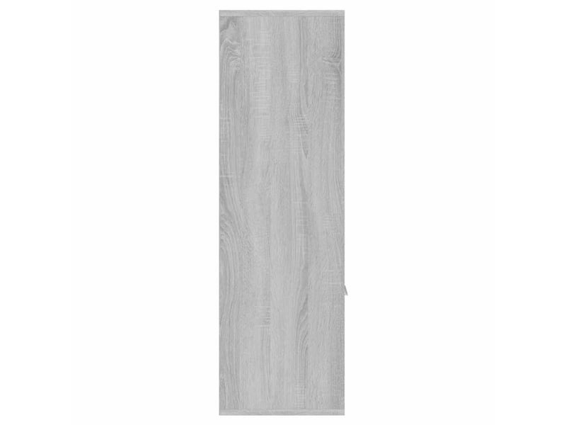  Bibliothèque, armoire à livres sonoma gris 98x30x98 cm  - Conforama D