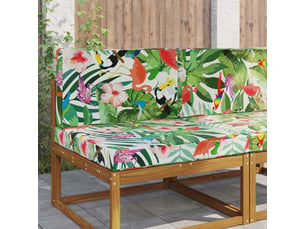 Coussin de canapé d'extérieur, coussin de chaise polyester coloré 80 x 80 cm cf54066