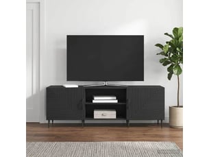 Meuble tv coloris noir 150 cm <strong></strong>  <strong></strong>