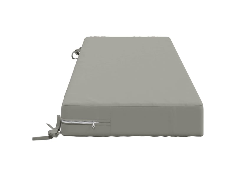 Coussin d'assise, coussin pour chaisecanapé soest 100 % polyester gris 120 x 40 x 10 cm cf51429 - Conforama D