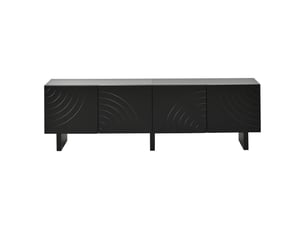 Meuble tv coloris noir