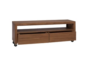 Meuble tv coloris marron 110 cm <strong></strong> <strong></strong>