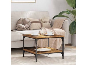 Table basse coloris marron