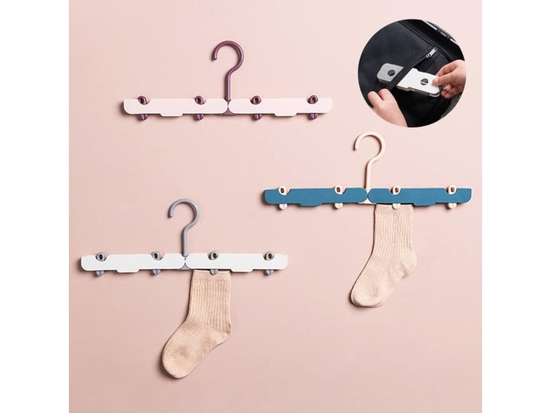  Cintres de pliables voyage 4 pièce cintres de voyage pliables cintres pliables portable cintres portatifs vêtements pour penderie cintre extensibles cintre voyage pour rangement de vêtements  - Conforama D