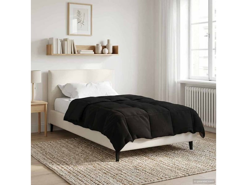  Duvet d'hiver - couette 155 x 200 cm hiver - couette microfibre (100% polyester)  - Conforama D