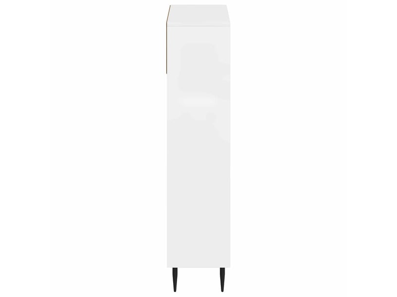  Meuble à chaussures, cabinet à chaussures zwolle 78x24x103 cm bois d'ingénierie shl3686  - Conforama E