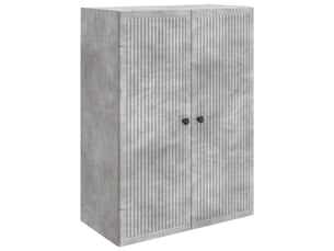 Armoire     <strong></strong> <strong></strong> coloris argenté largeur 66 cm