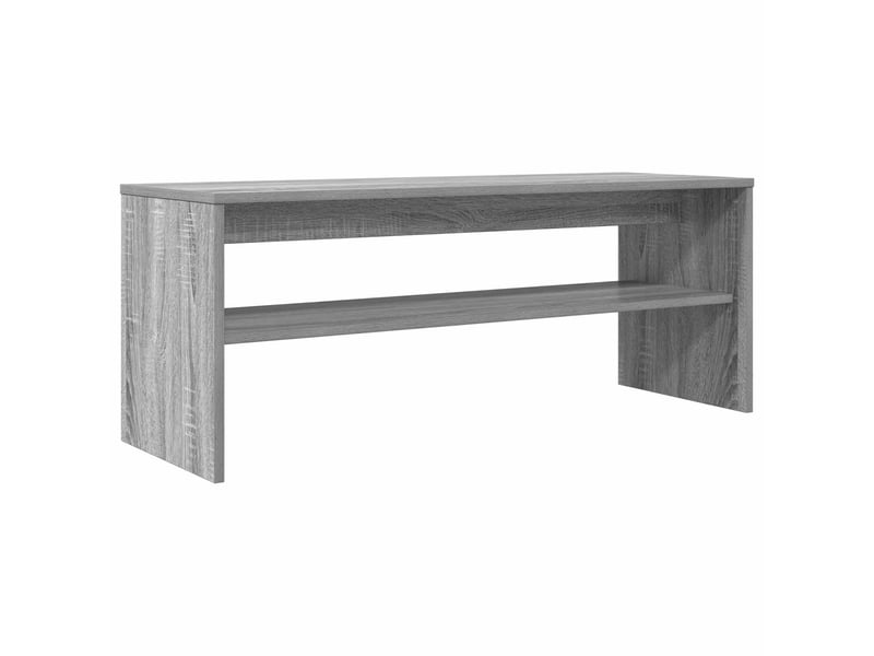  Meuble tv - banc tv - meuble de rangement 100 x 35 x 40 cm gris sonoma bois d'ingénierie  - Conforama A
