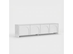 Meuble tv coloris blanc 180 cm AHD AMAZING HOME DESIGN 903NRD1103