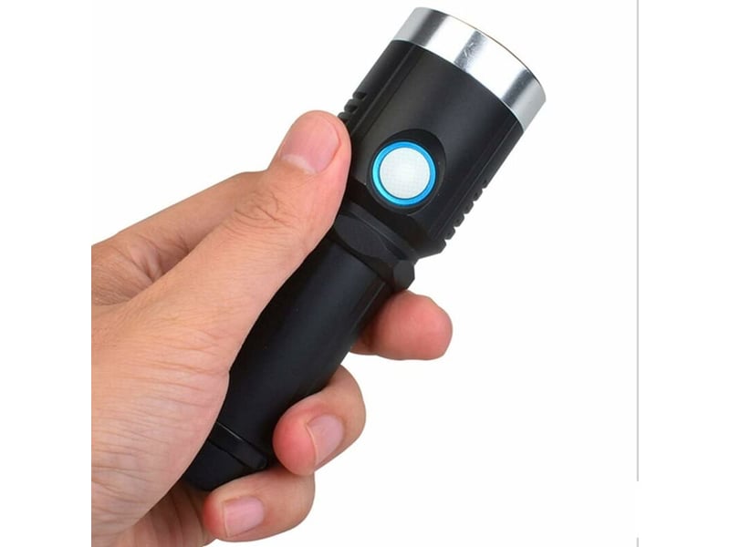 20w 365nm lumière noire haute définition lampe de poche uv faisceau longue portée de qualité fessionnelle - Conforama E