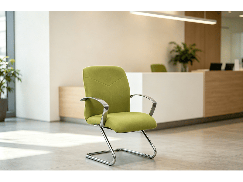  Fauteuil de réception caudete piqueras y crespo olive 61 x 85 cm vert olive - tissu avec accoudoirs fixes S5704253 - Conforama D