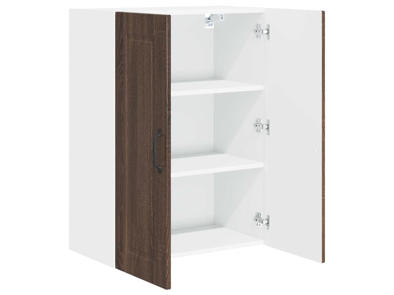 Meuble mural de cuisine, armoire de cuisine chêne brun 60x31x80cm bois d'ingénierie - Conforama E
