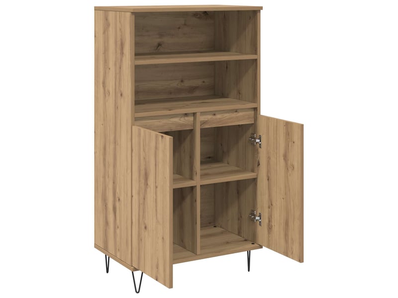  Buffet - haut armoire marron 60 x 36 x 110 cm bois d'ingénierie  - Conforama E
