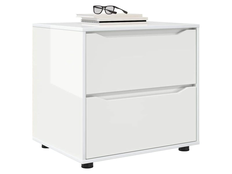  Armoire de rangement, commode de rangement 60 x 48 x 57 cm bois d'ingénierie shl43  - Conforama C