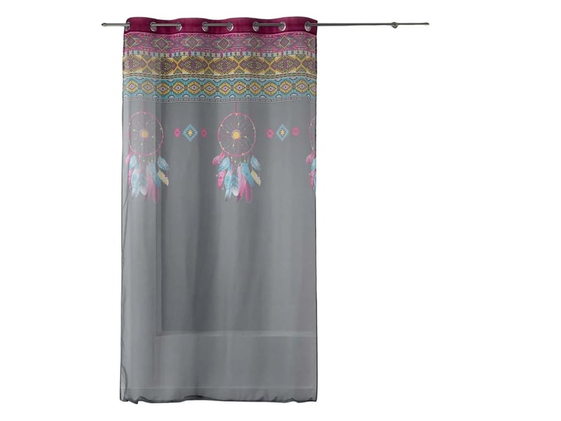  Panneau a oeillets voile top dream ethnique  - Conforama A