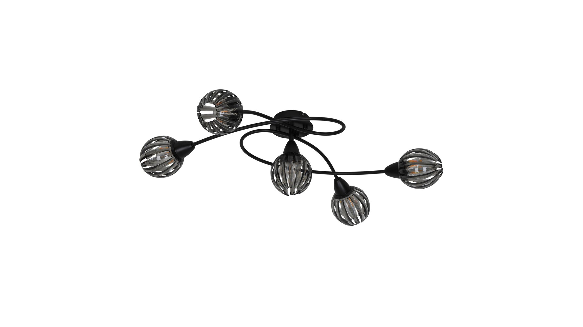Plafonnier Métal PENSEE noir 22 Conforama